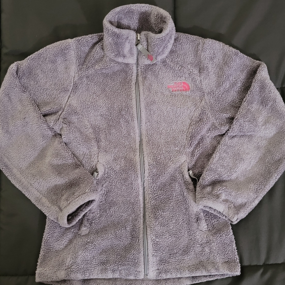 The North Face girls fleece jacket M 10/12